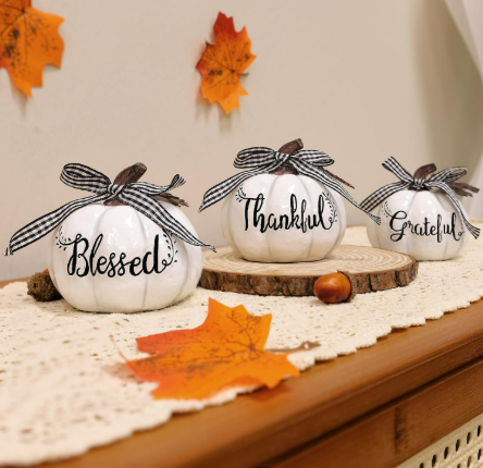 Fall Pumpkin Decor 2