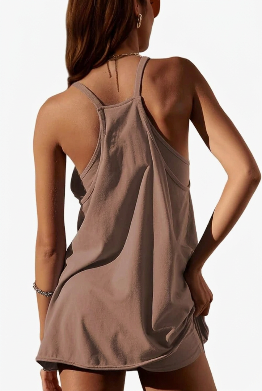 Athletic Romper Dress 2