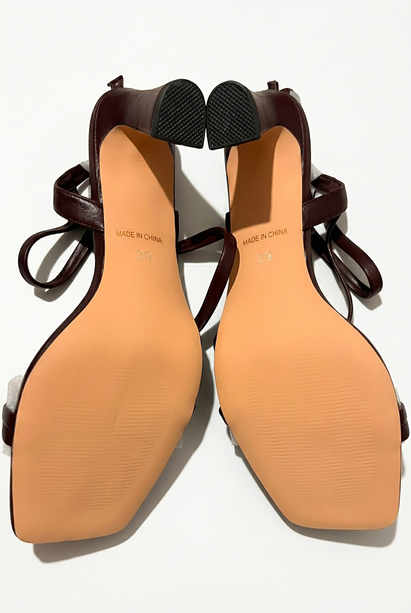 Chunky Block High Heels 4
