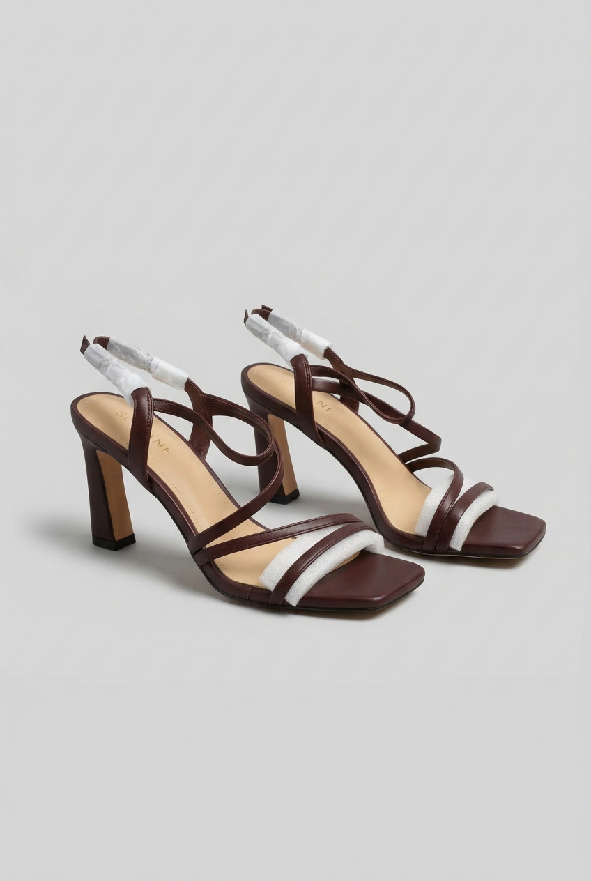 Chunky Block High Heels 1