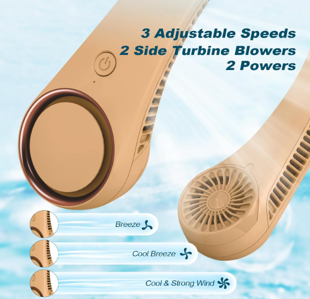 Portable Neck Fan 3