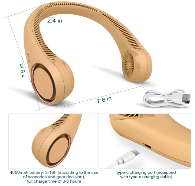 Portable Neck Fan 5