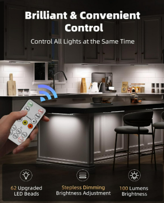 Under Cabinet Lighting with Motion Sensor (6) 4