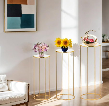 Cylinder Pedestal Stands (3) 2