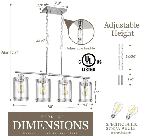 Linear Chandelier 4