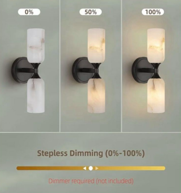 Wall Sconces Alabaster (2-Pack) 3