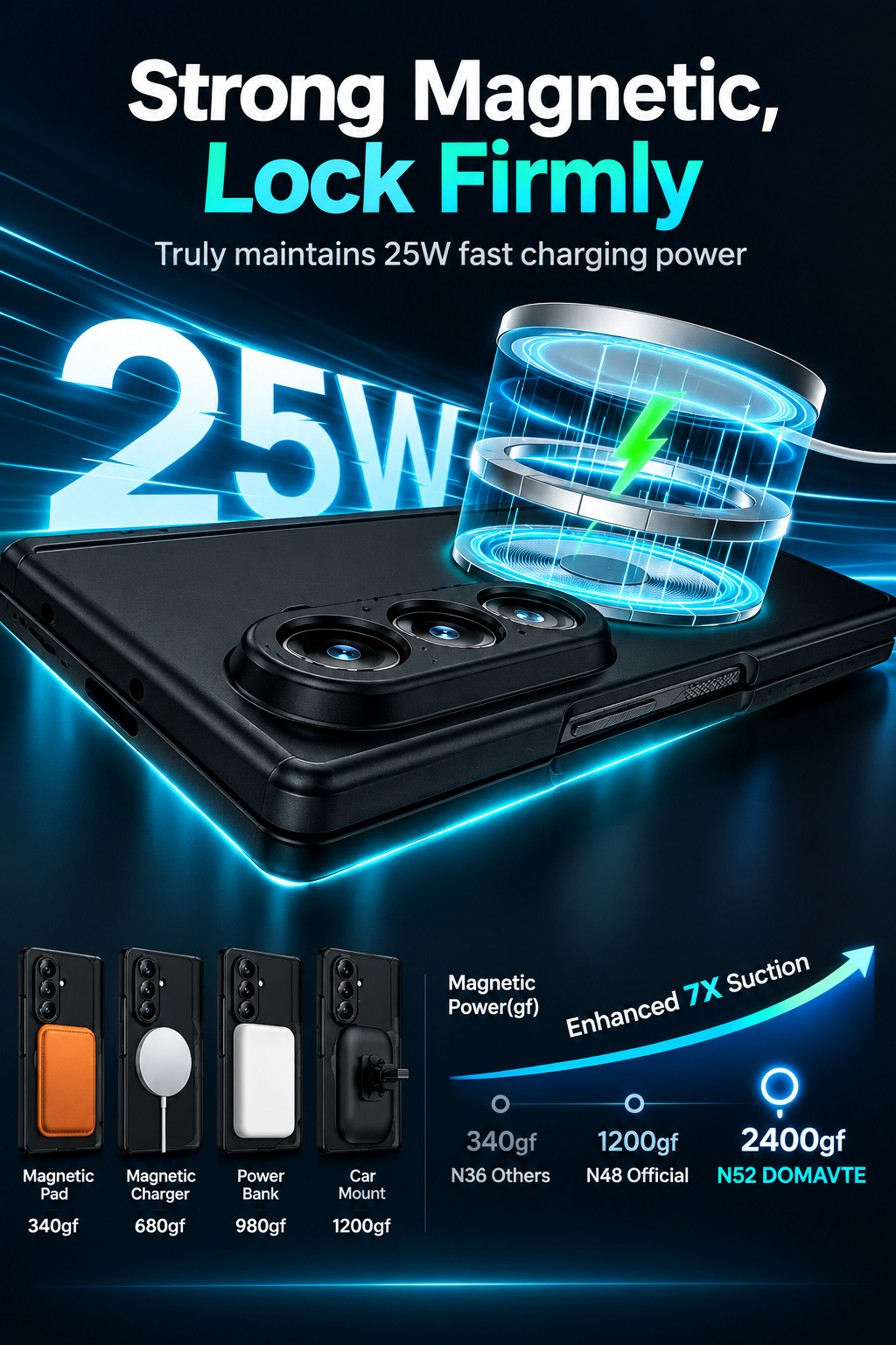 Samsung Galaxy Z Fold 8 Ultra Magnetic Case 3