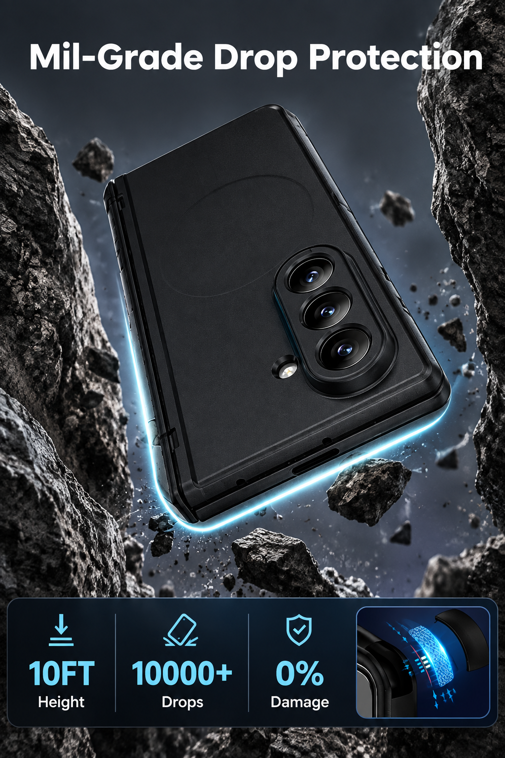 Samsung Galaxy Z Fold 8 Ultra Magnetic Case 6