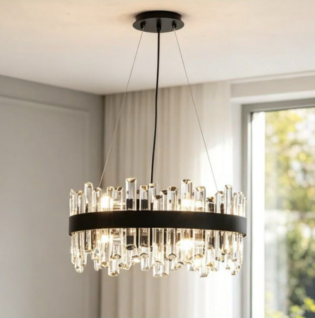 Round Crystal Chandelier