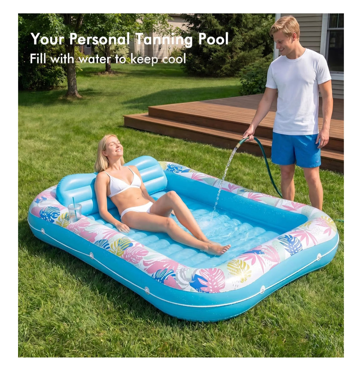 Inflatable Pool Lounger 4