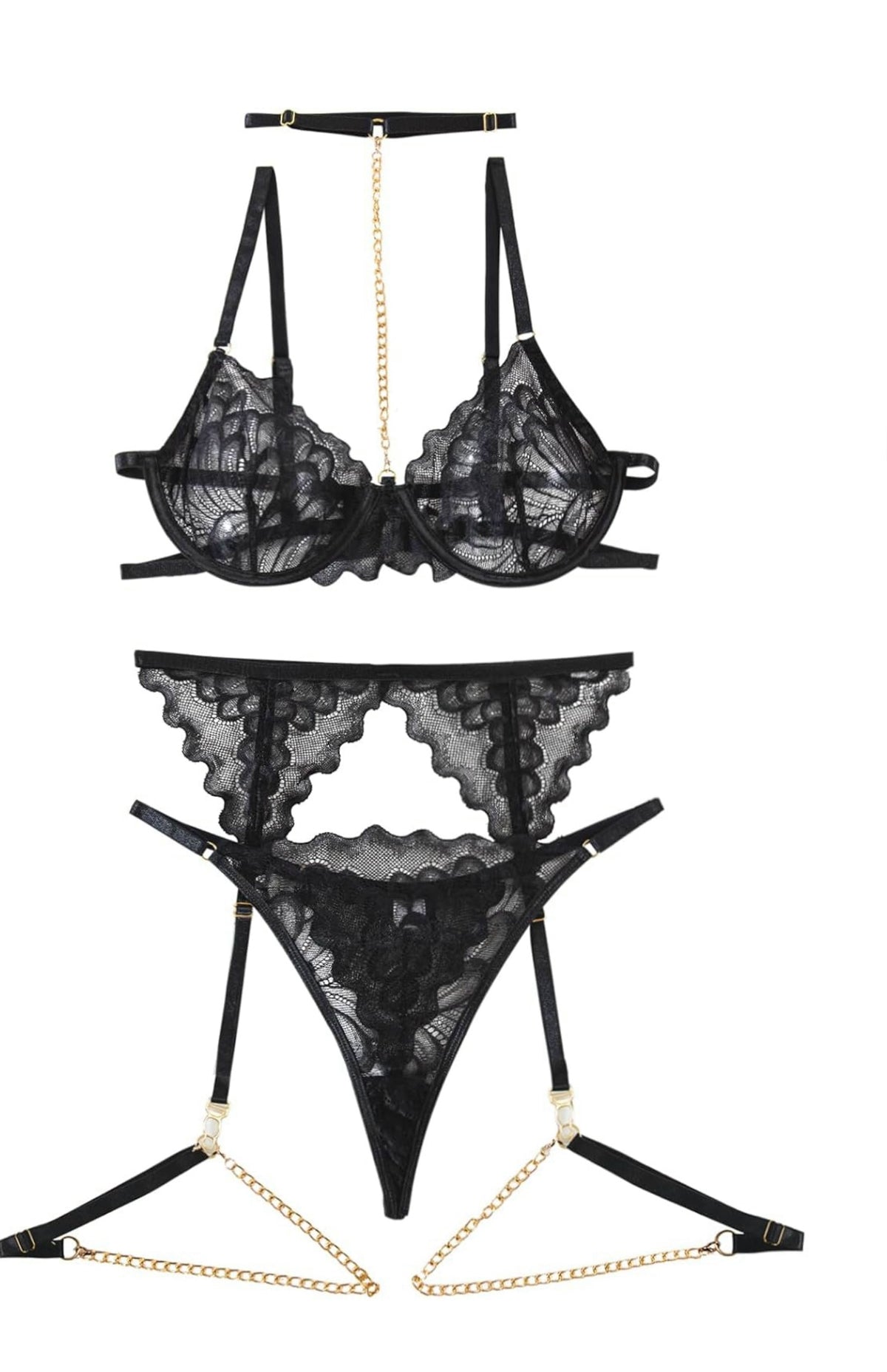 Sexy Lingerie with Garters 3