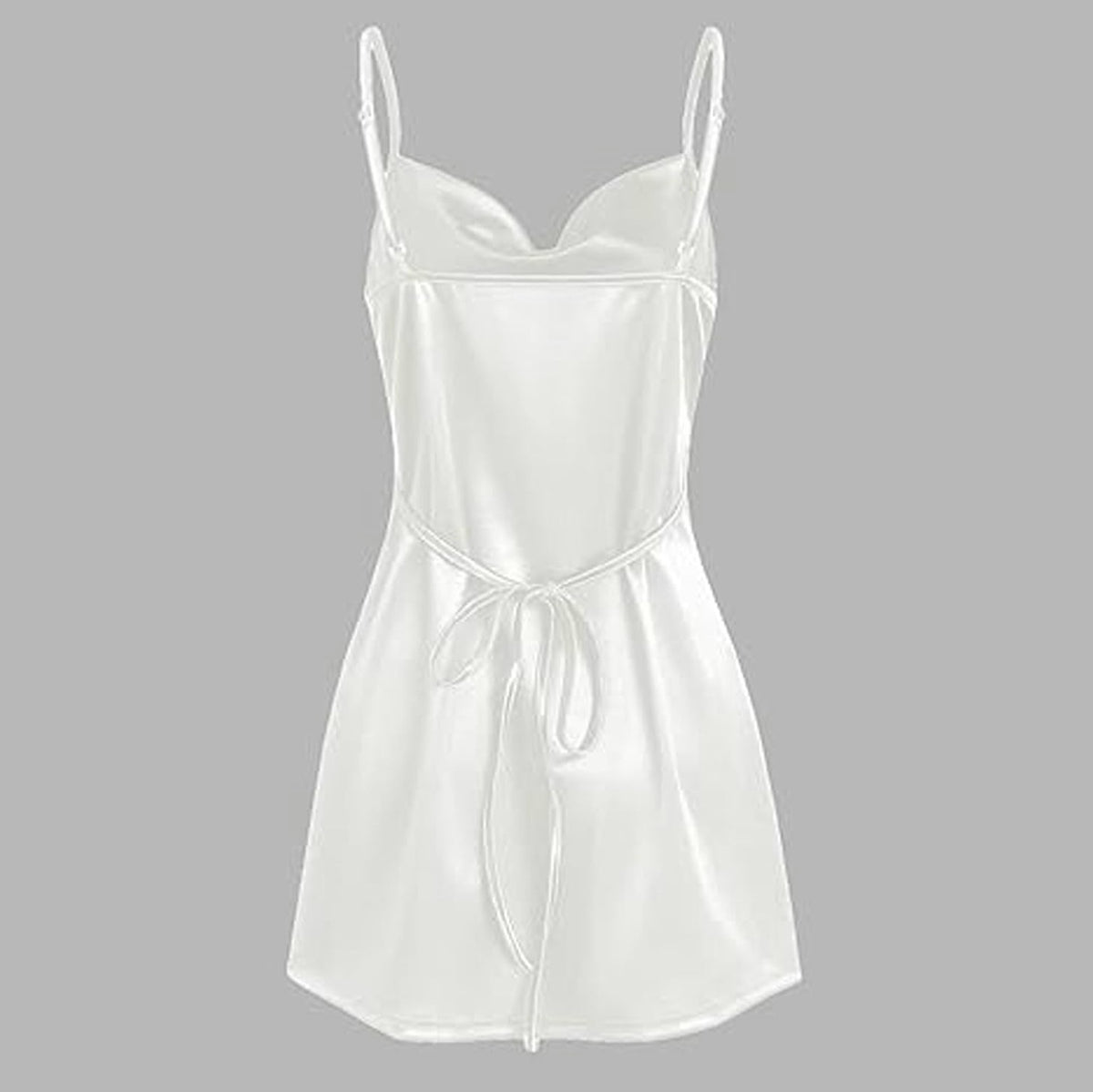 Satin Cocktail Dress