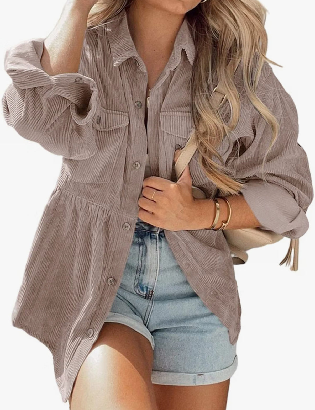 Button Down Blouse