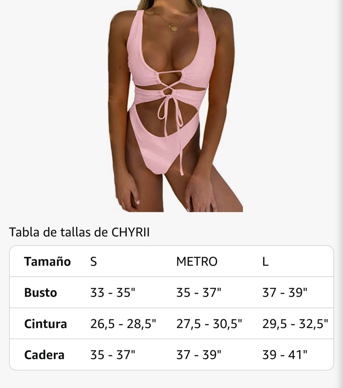 Traje de baño monokini de una pieza para mujer, sexy, con aberturas, cordones, espalda descubierta y corte alto. 3