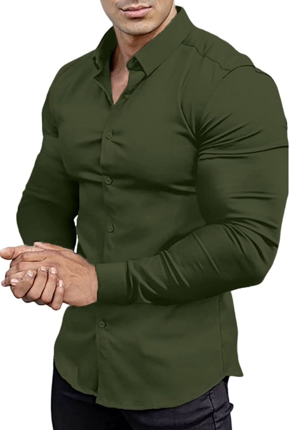 Muscle Fit Dress Shirt
