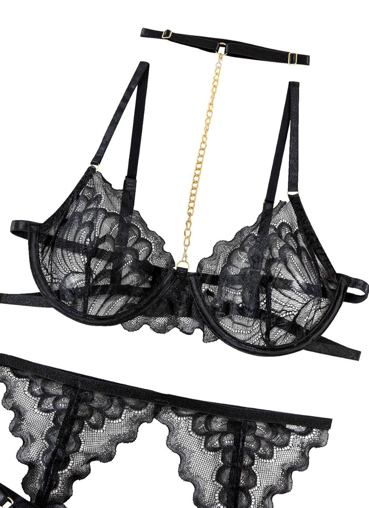 Sexy Lingerie with Garters 4