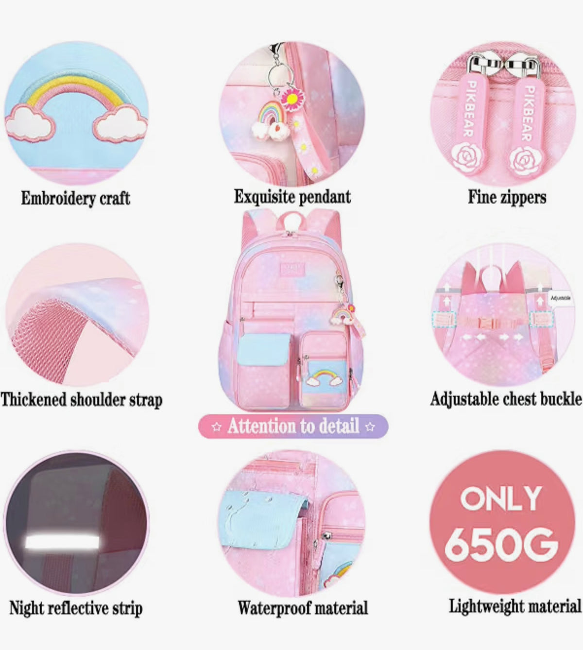 Rainbow Backpack 6