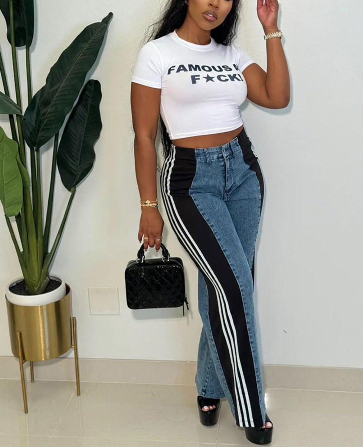 High Waisted Jeans 4