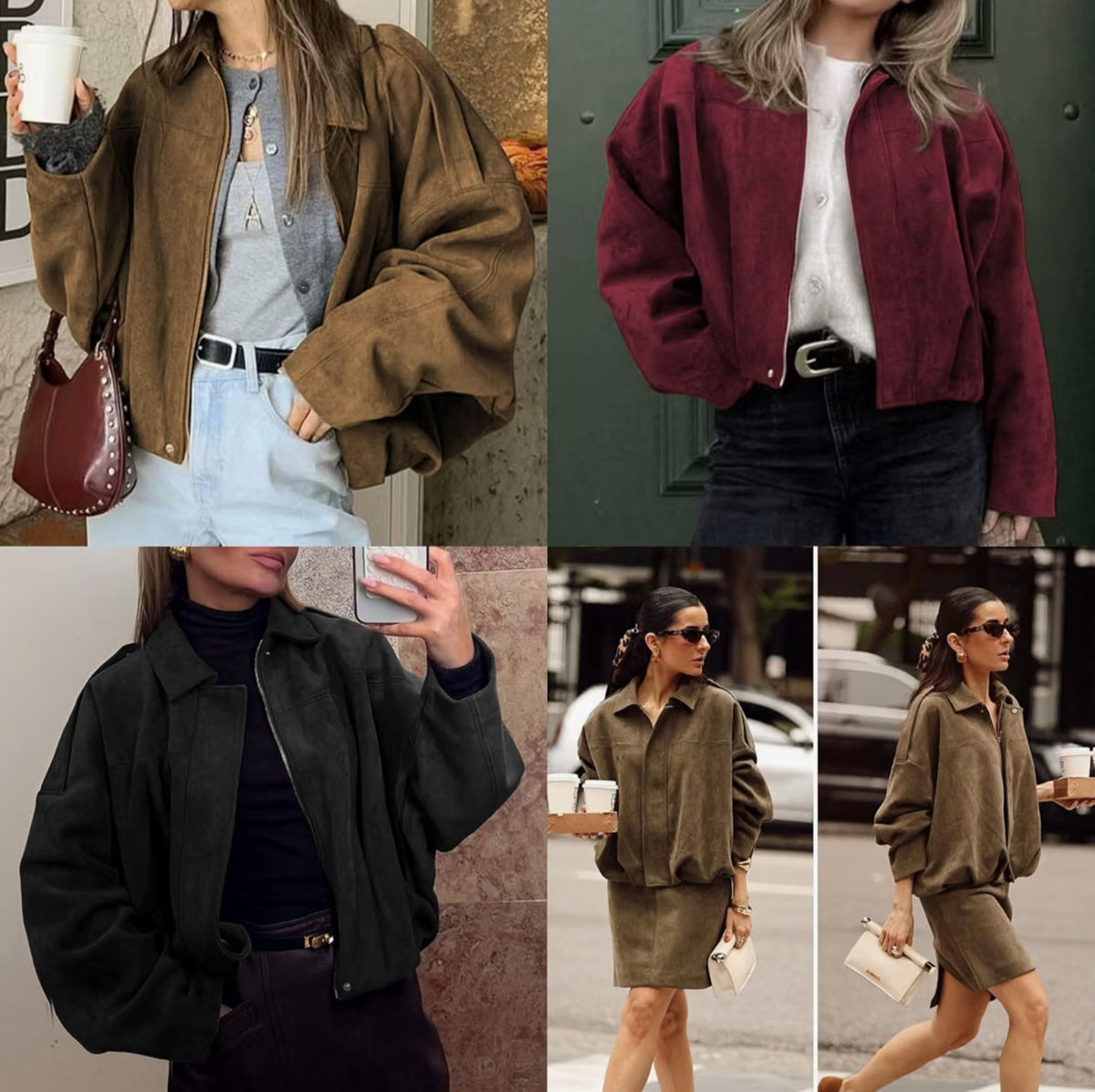 Oversized Long Sleeve Jacket 5