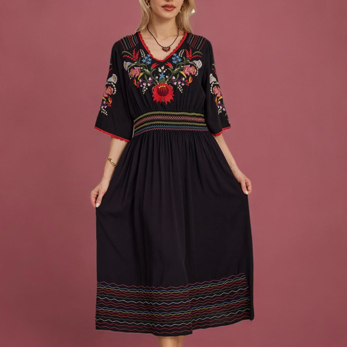 Traditional Mexican Dress 5
