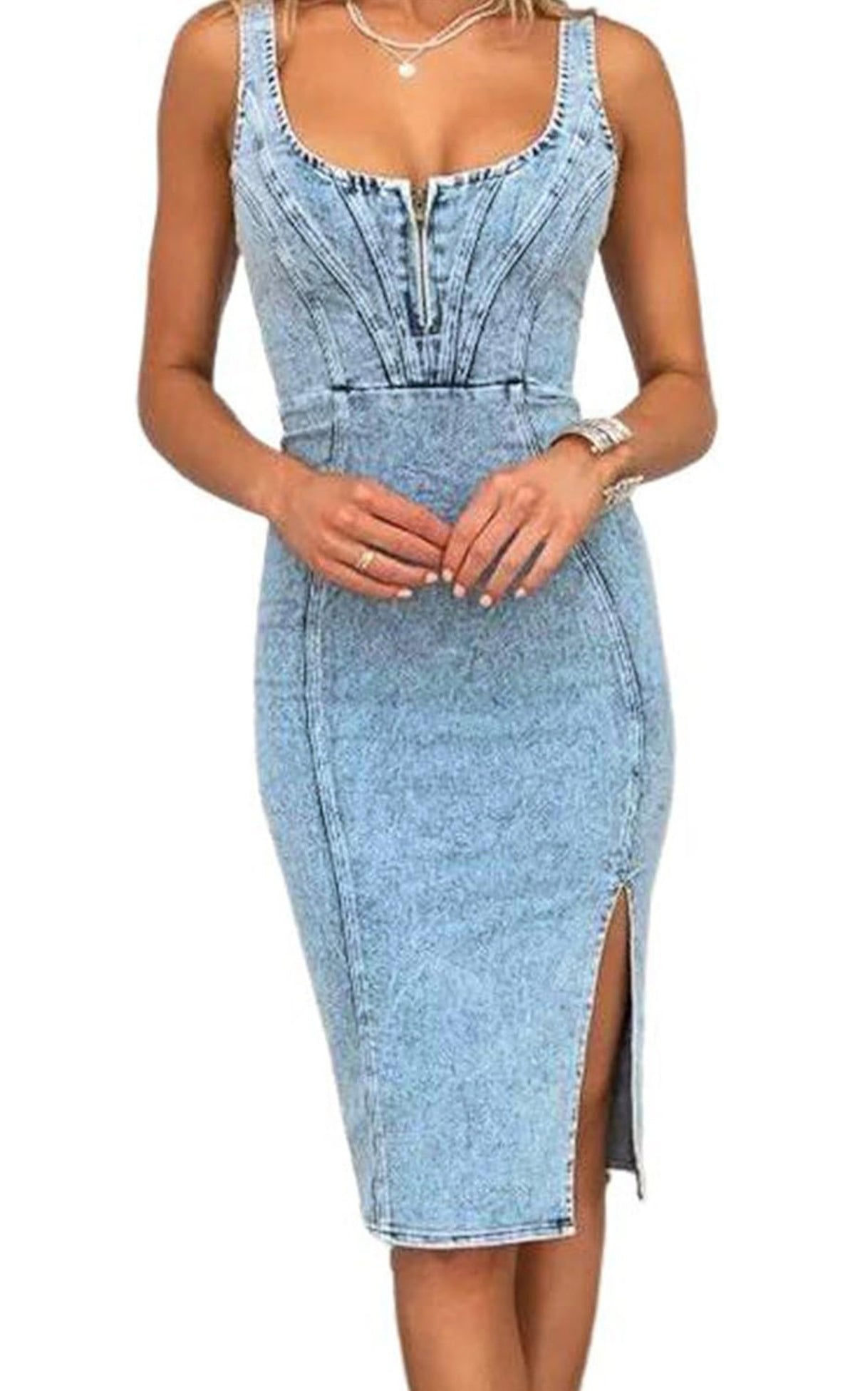 Denim Casual Dress
