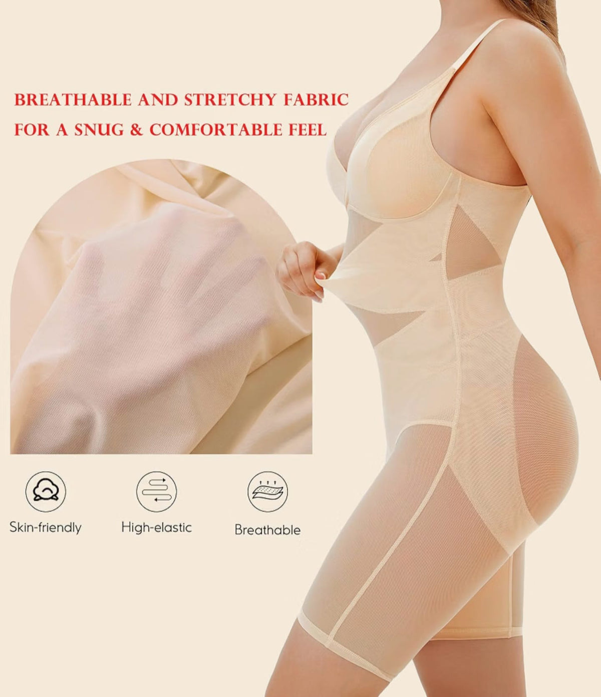 Bodysuit with Tummy Control 3