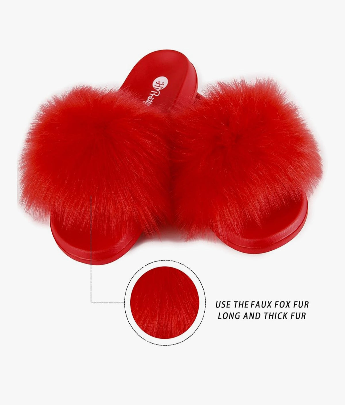 Faux Fur Slides 3