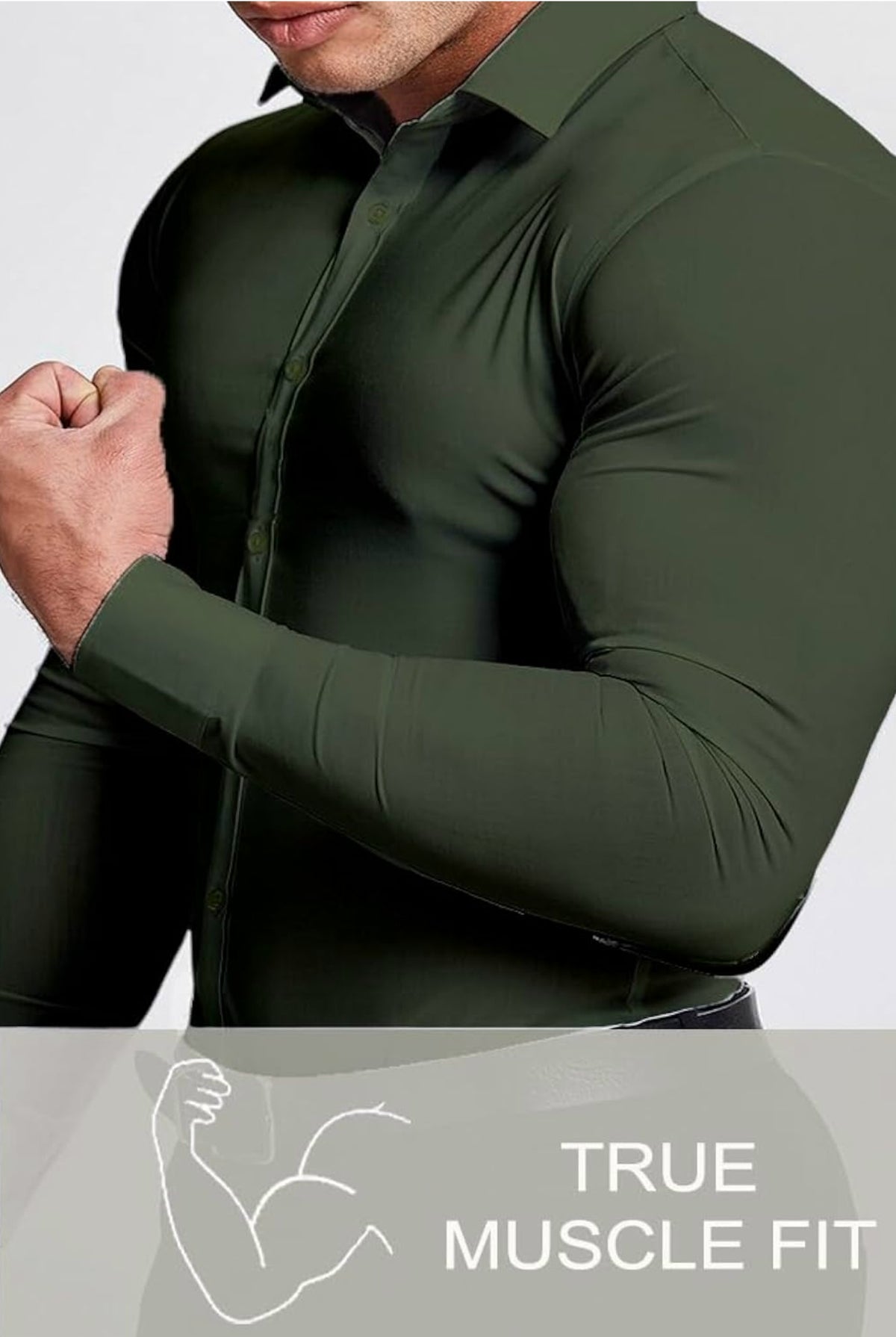 Muscle Fit Dress Shirt 4