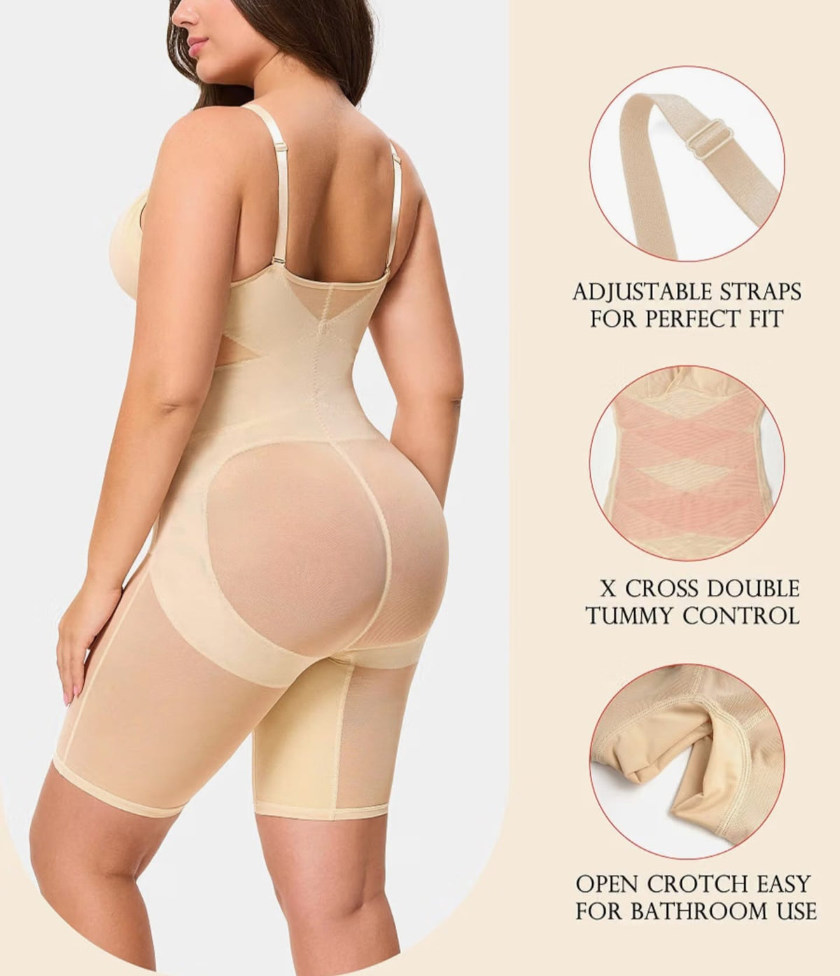 Bodysuit with Tummy Control