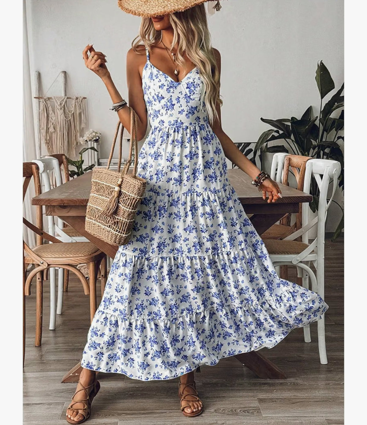 Casual Floral Dress