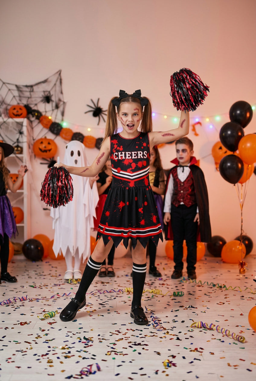 Cheerleader Zombie Costume 2