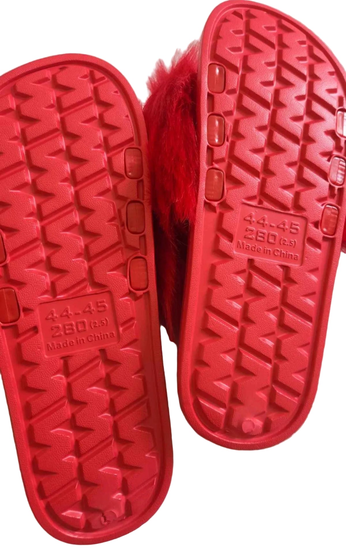 Faux Fur Slides 5