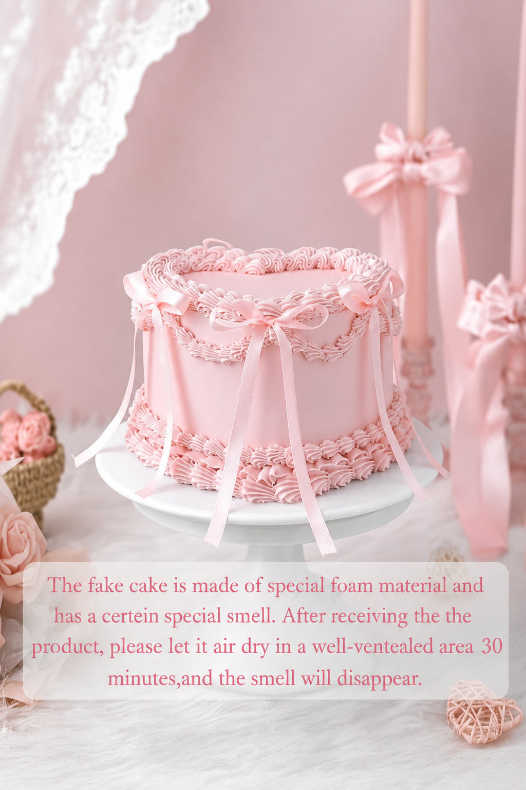 Fake Birthday Cake 3