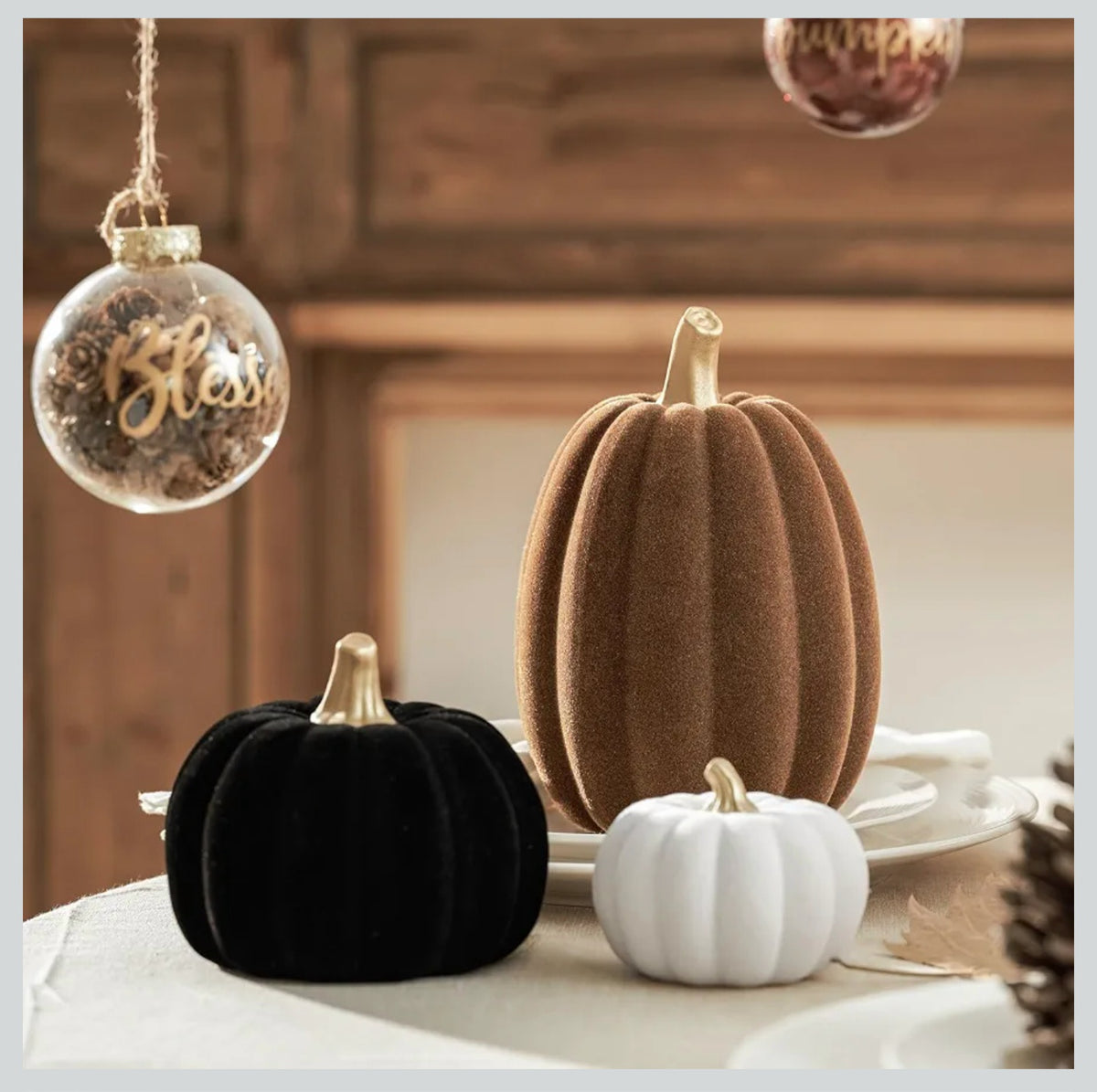 Artificial Pumpkin Decorations