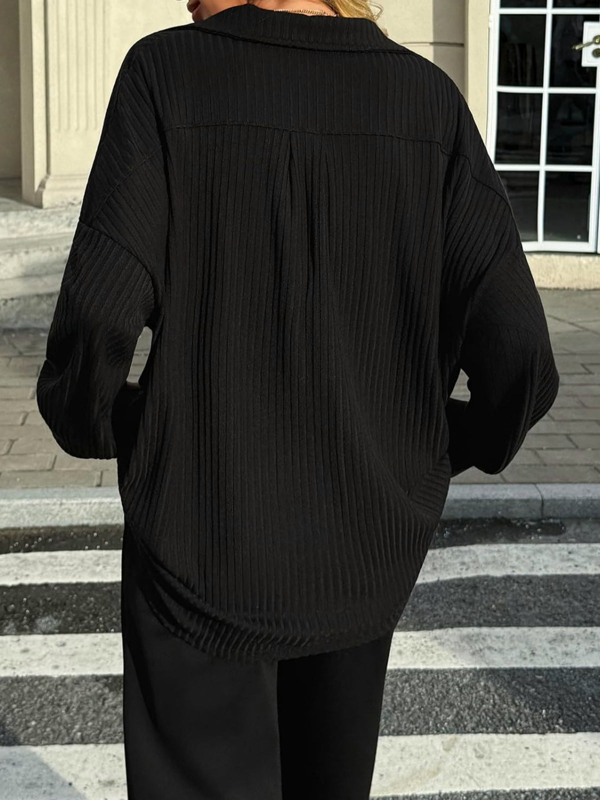 Oversize Knit Pullover Top 5