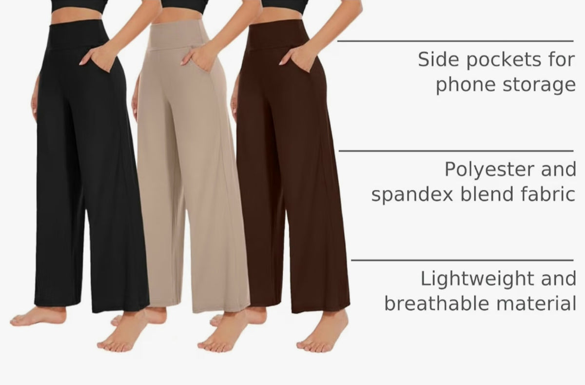 Palazzo Pants 3 Pack 3