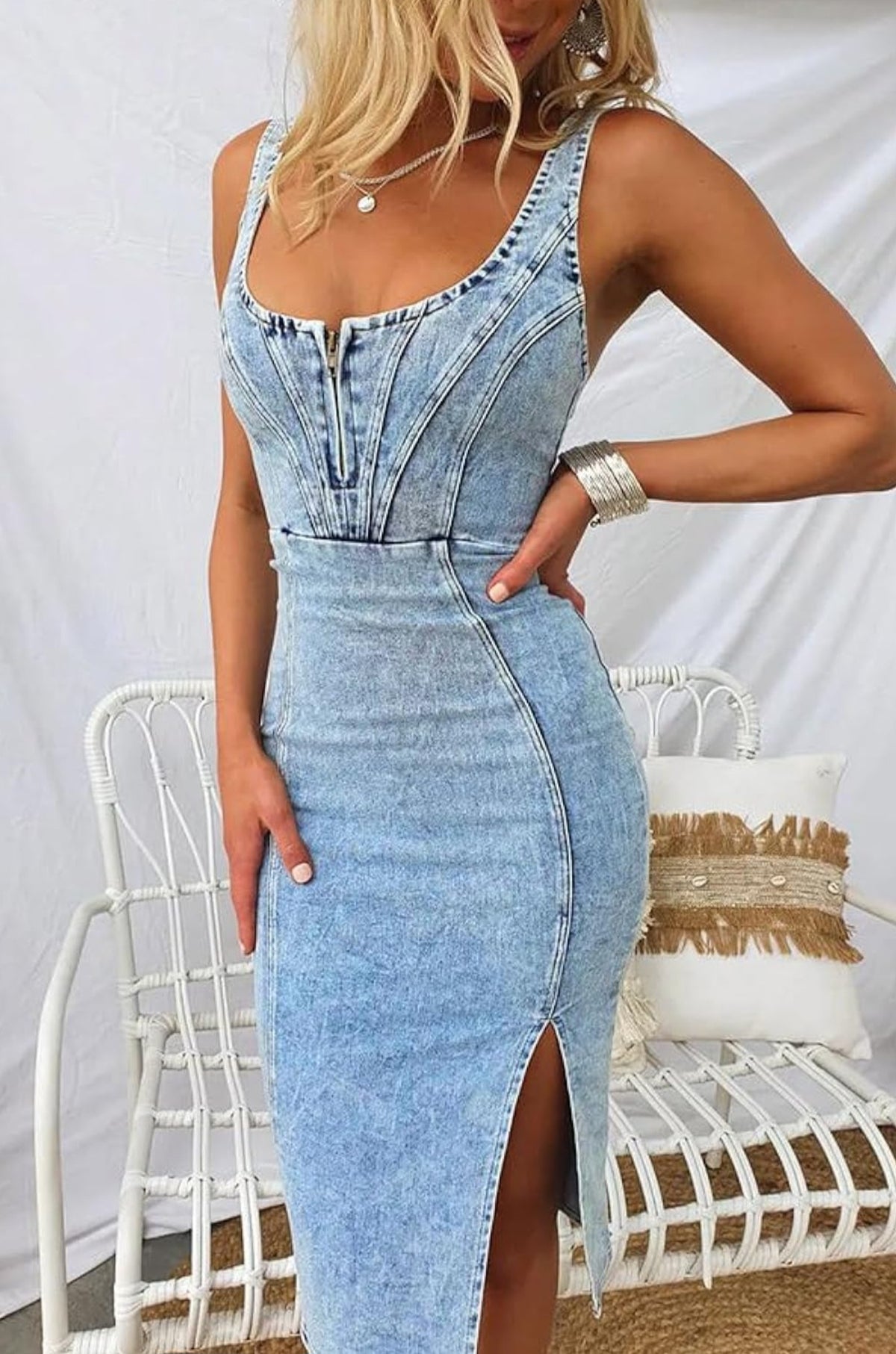 Denim Casual Dress