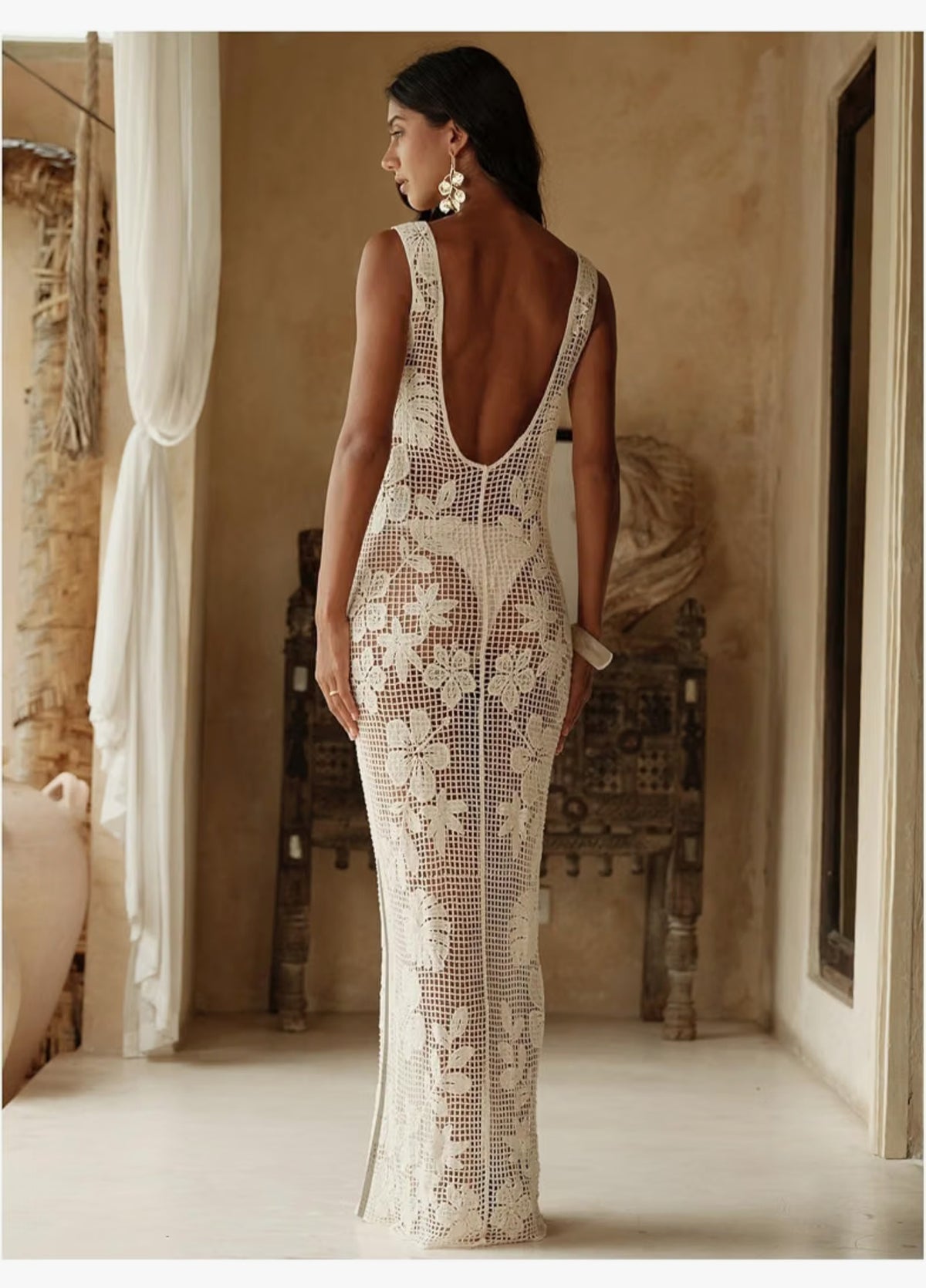 Sheer Beach Cover Up