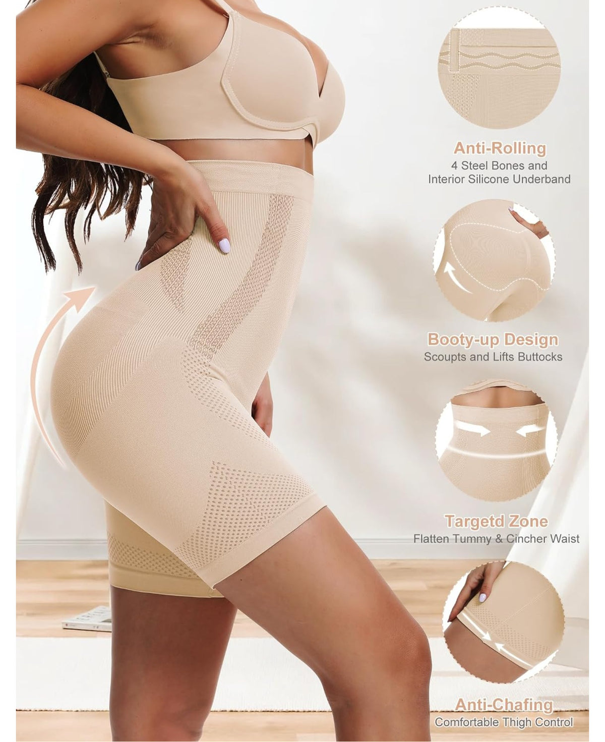 Thigh Slimmer Tummy Control Shorts 3