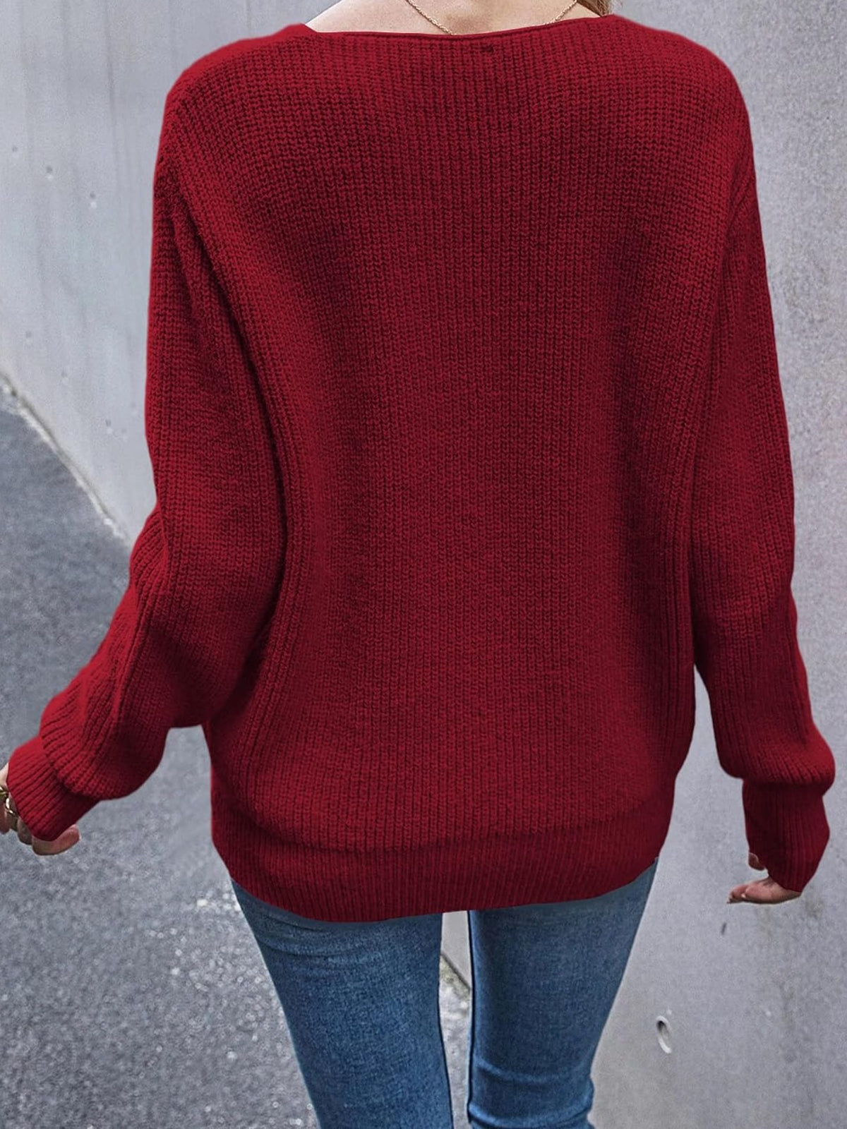 Knitted Pullover Sweater 3