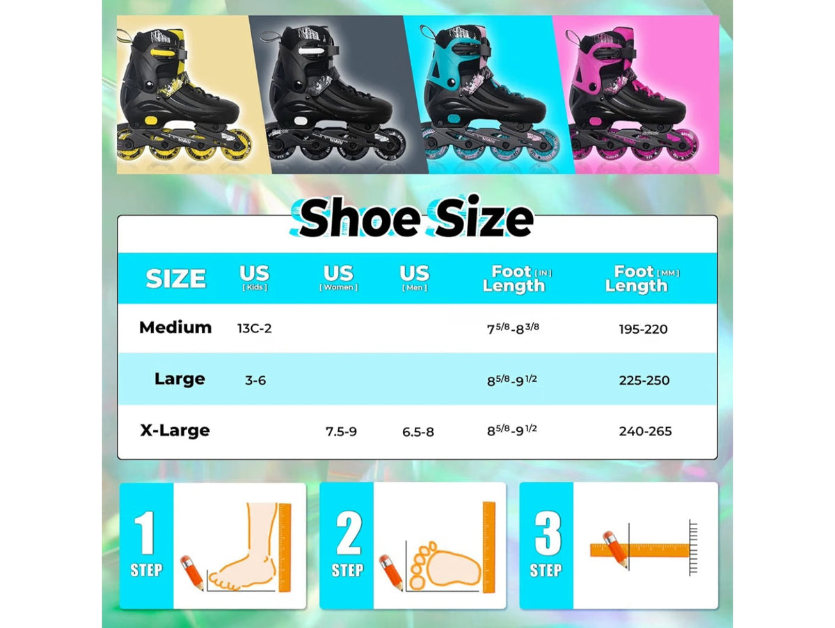 Adjustable Inline Skates 5