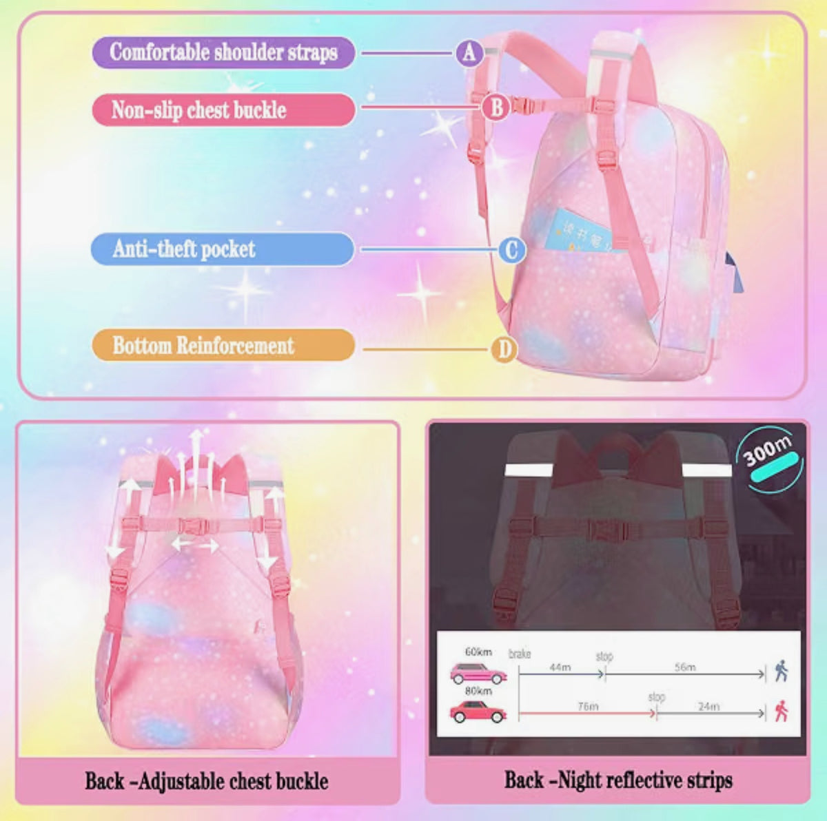 Rainbow Backpack 5