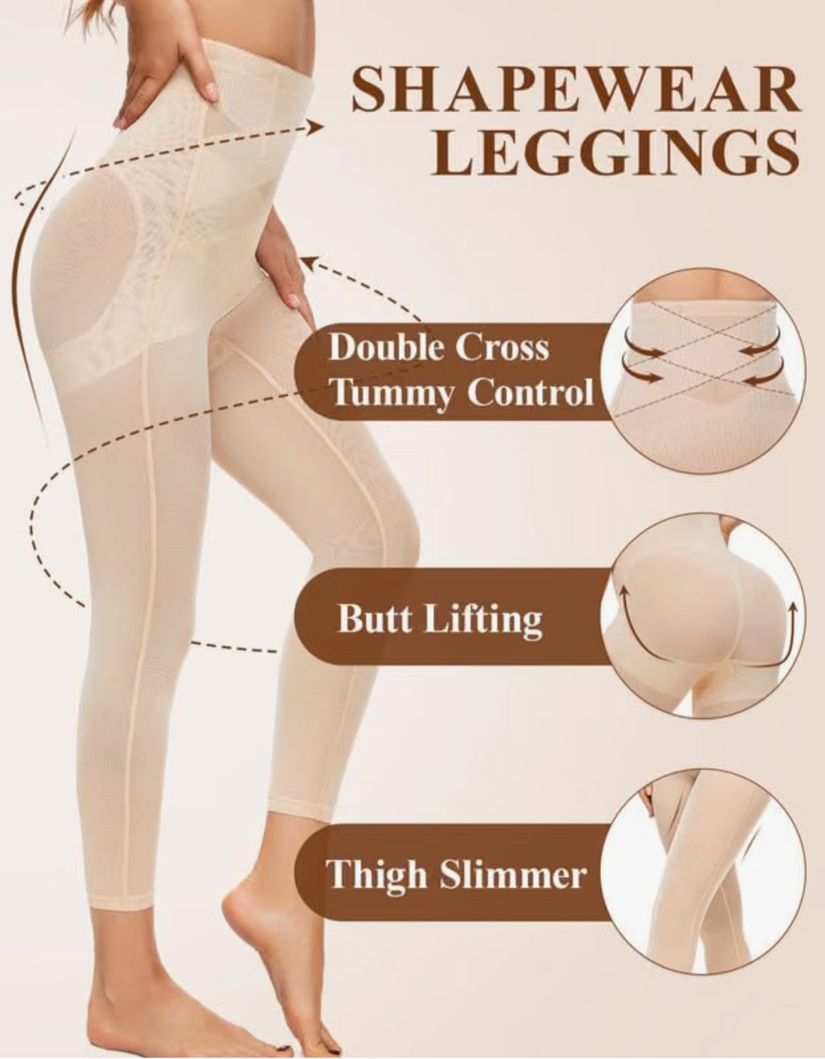 Thigh Slimmer with Tummy Control 3