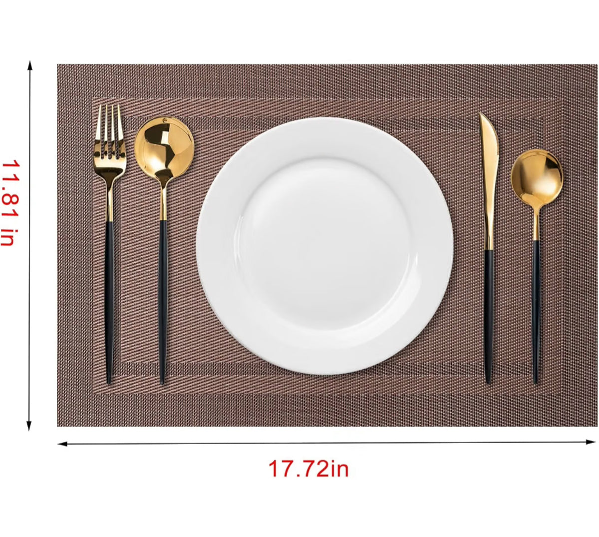 Luxury Placemats Set of 4 3