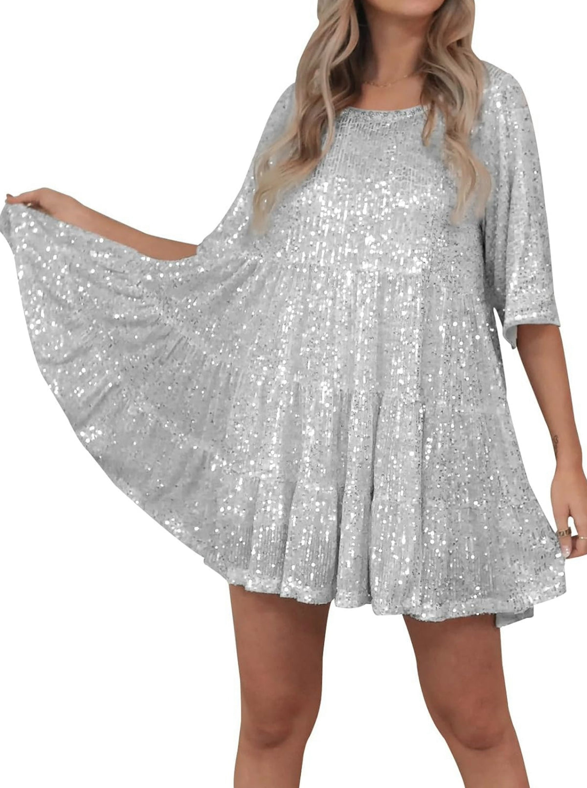 Sequin Tunic Dress 4