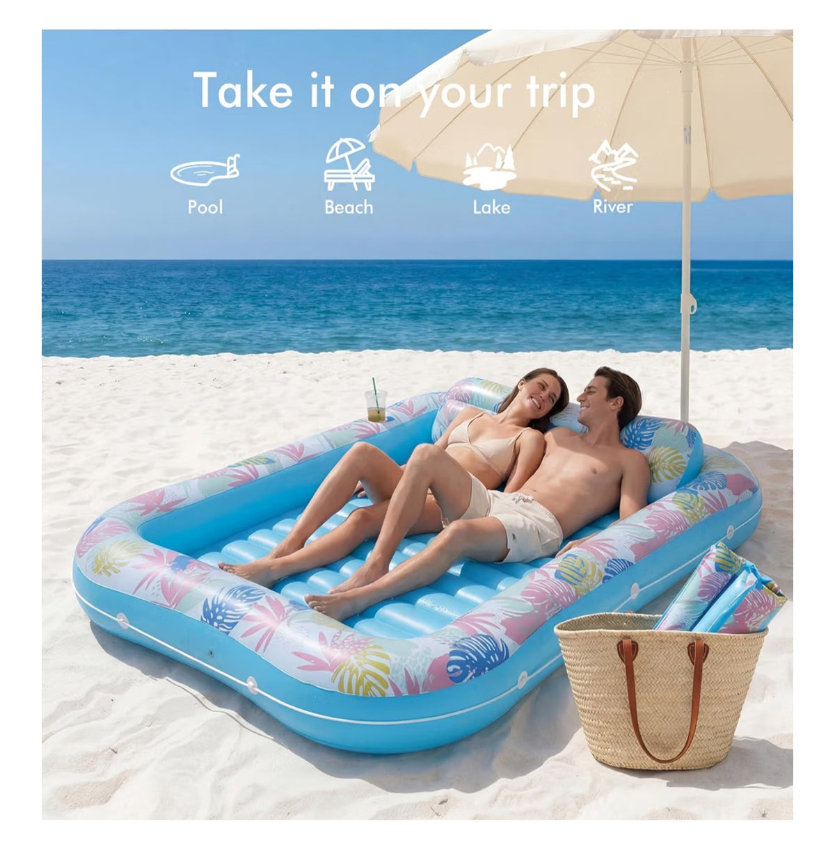 Inflatable Pool Lounger 3