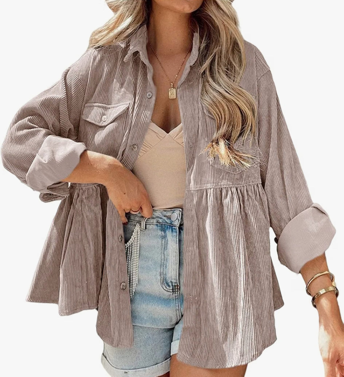 Button Down Blouse