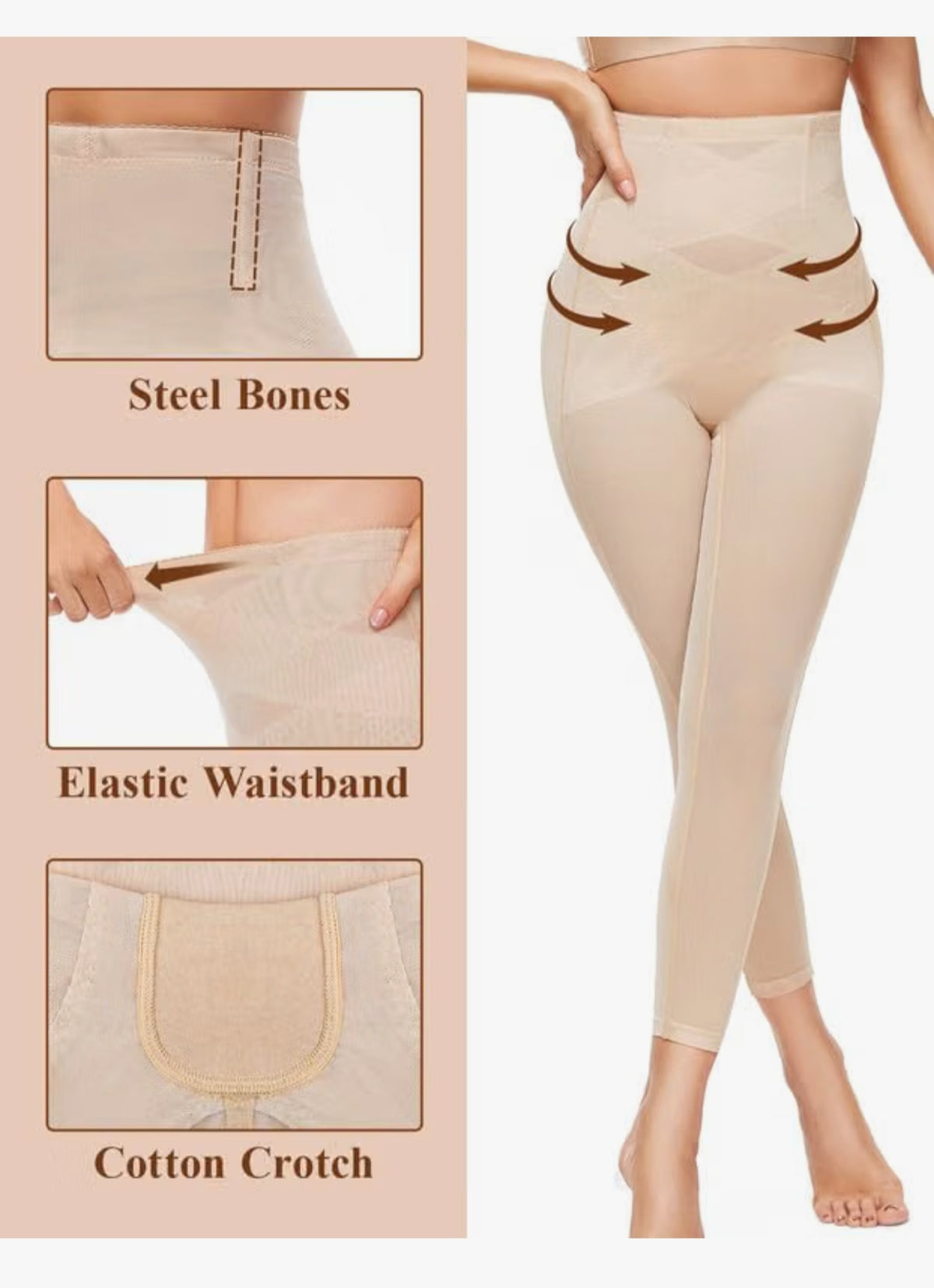 Thigh Slimmer with Tummy Control