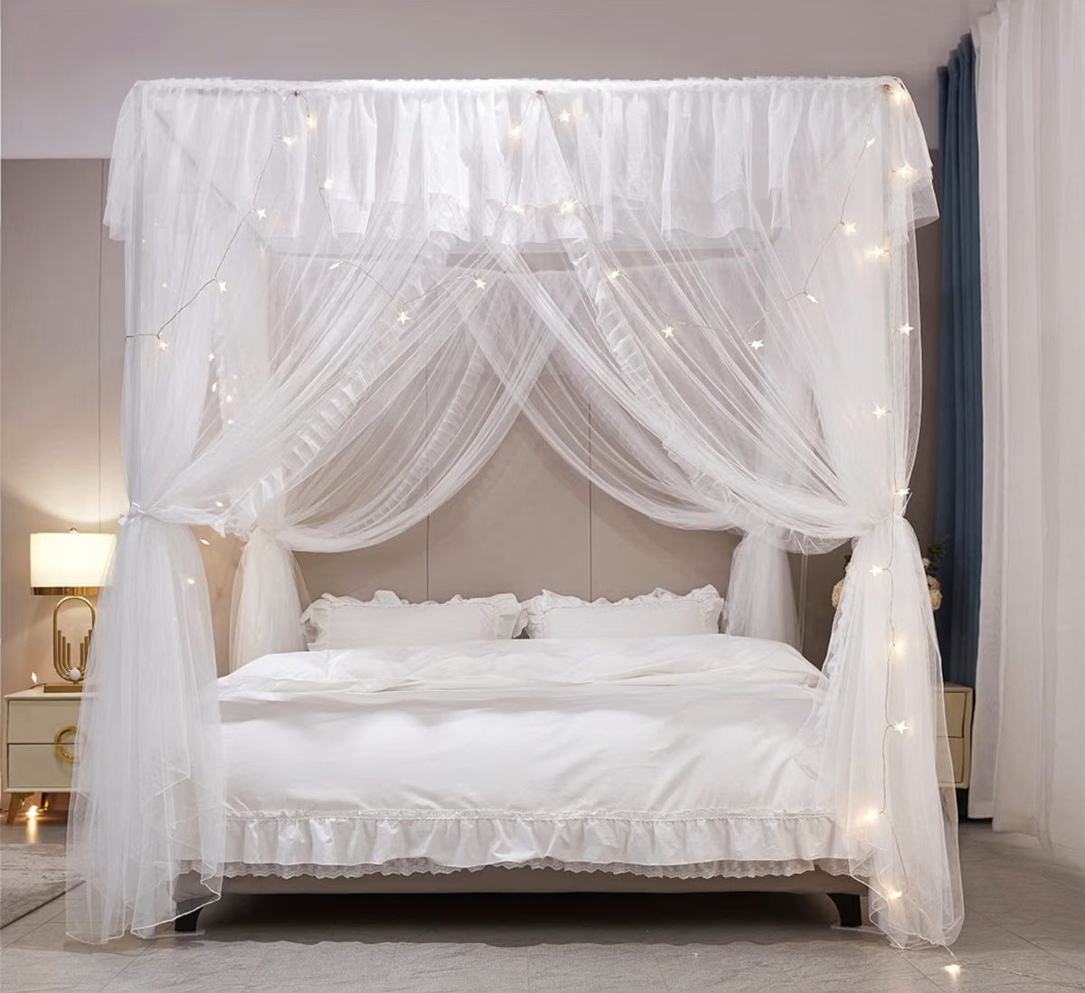 Princess Bed Canopy King/CalKing 4