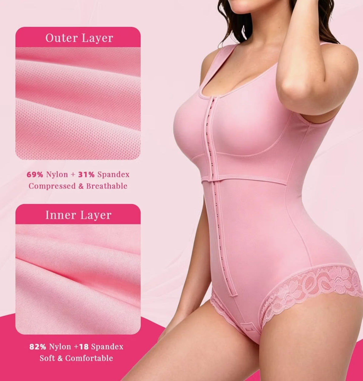 Columbian Body Shaper Post Surgery 3